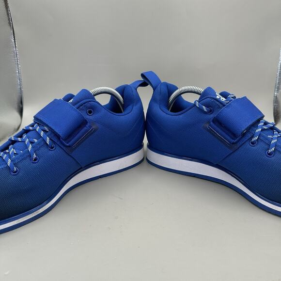 ADIDAS Powerlift 4 Weightlifting Shoes Mens Size 9 US Royal Blue Silver CrossFit main image 8